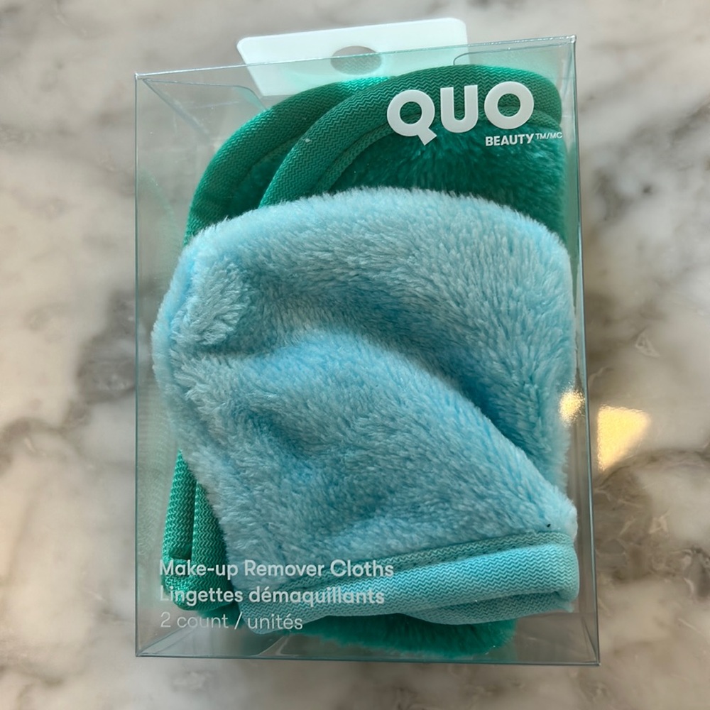 QUO Make-up remover cloths